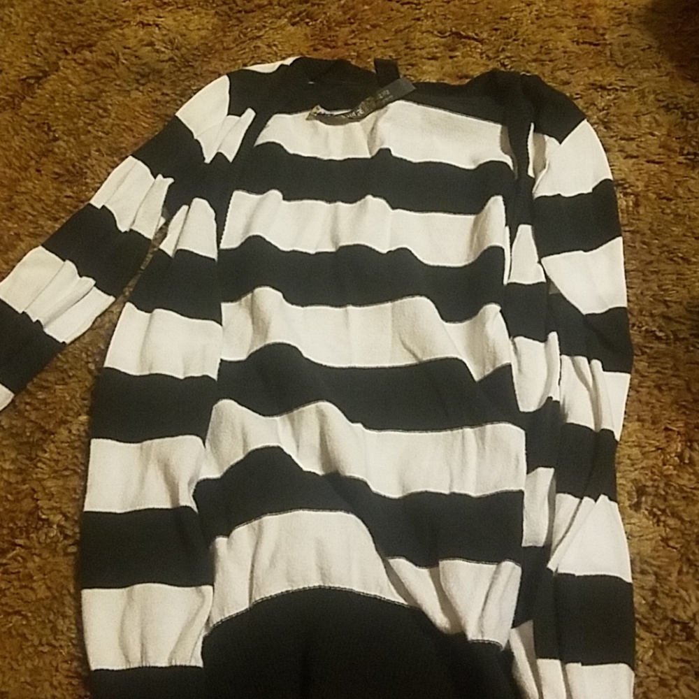 Striped cardigan
